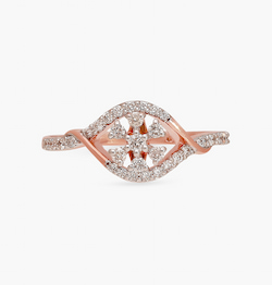 The Flower Clasp Ring